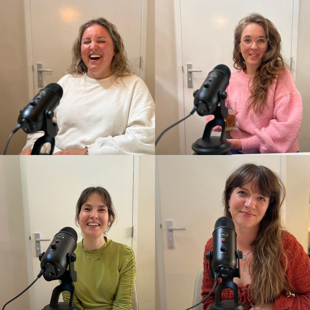 vrouwelijke ondernemers in podcast Gouwe Vrouwe