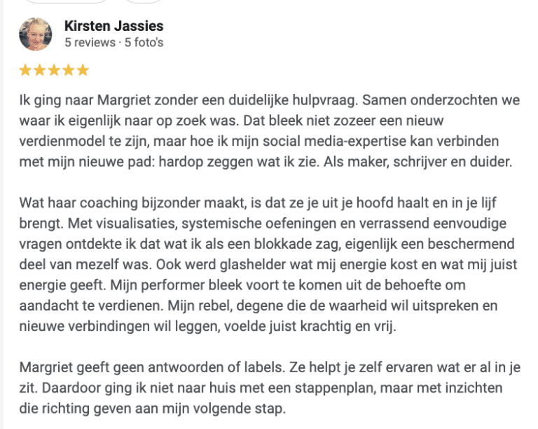review van kirsten