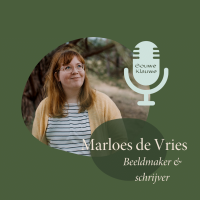 Beeldmaker, schrijver en illustrator Marloes De Vries in de podcast Gauwe Klauwe van Margriet Meijer, de Makers coach